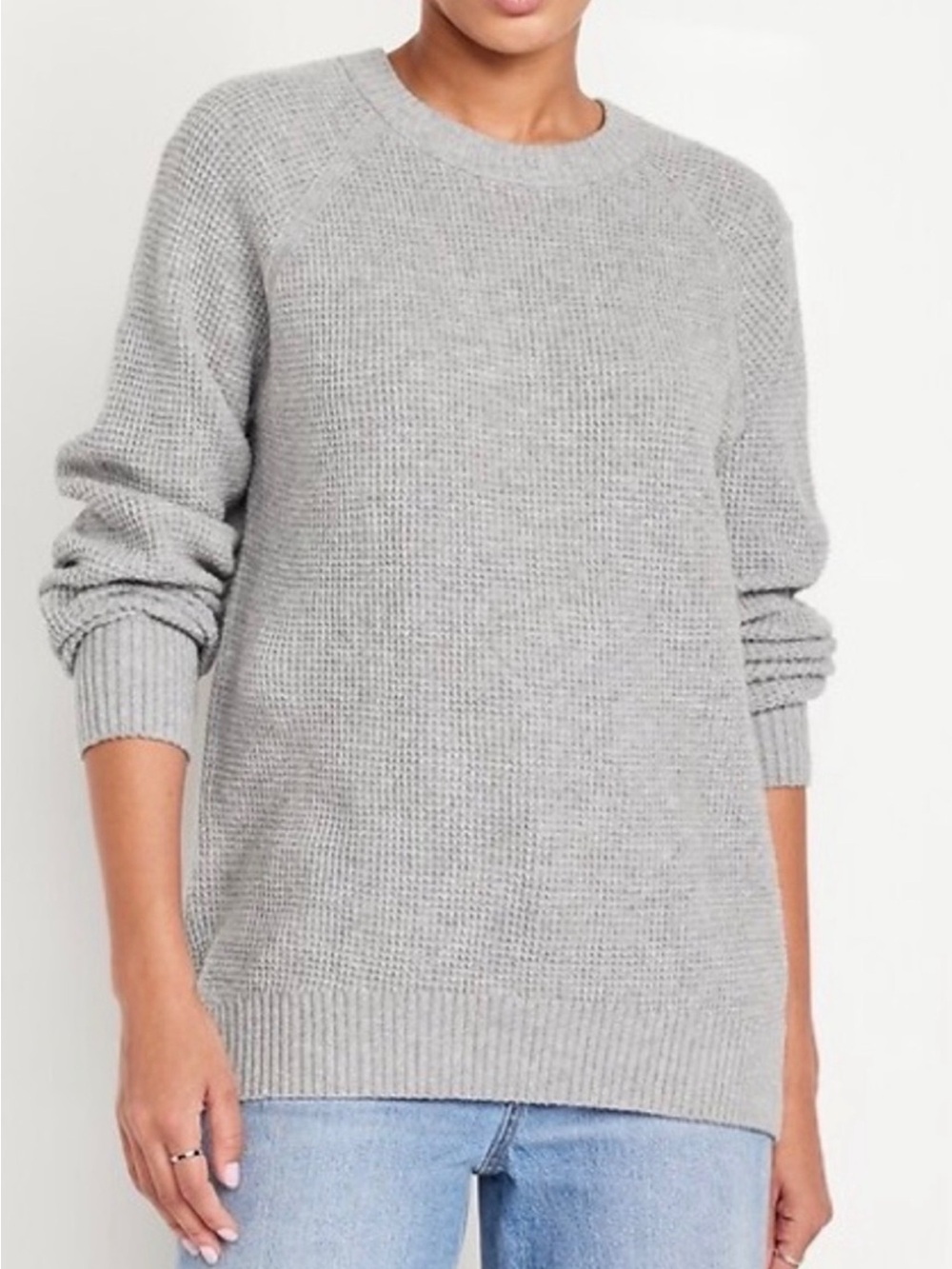 Old Navy SoSoft Crew Neck Tunic Sweater